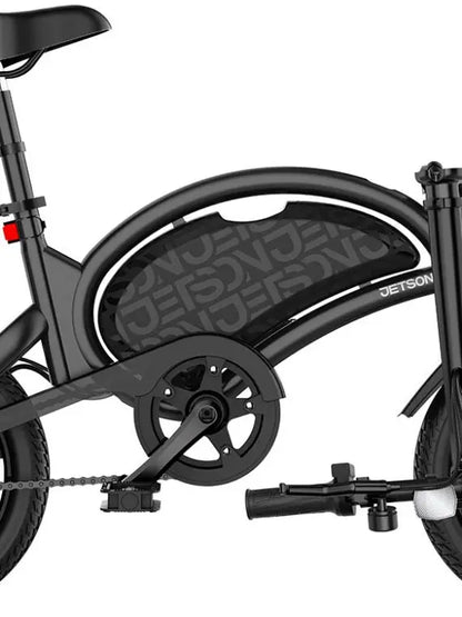 Jetson Bolt Pro 2025 Electric Bike, 30-Mile Range, 15.5 mph, Matte Black