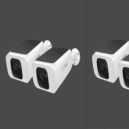 Eufy SoloCam S230 Solar Security Camera 4K UHD White 4-Pack - S40