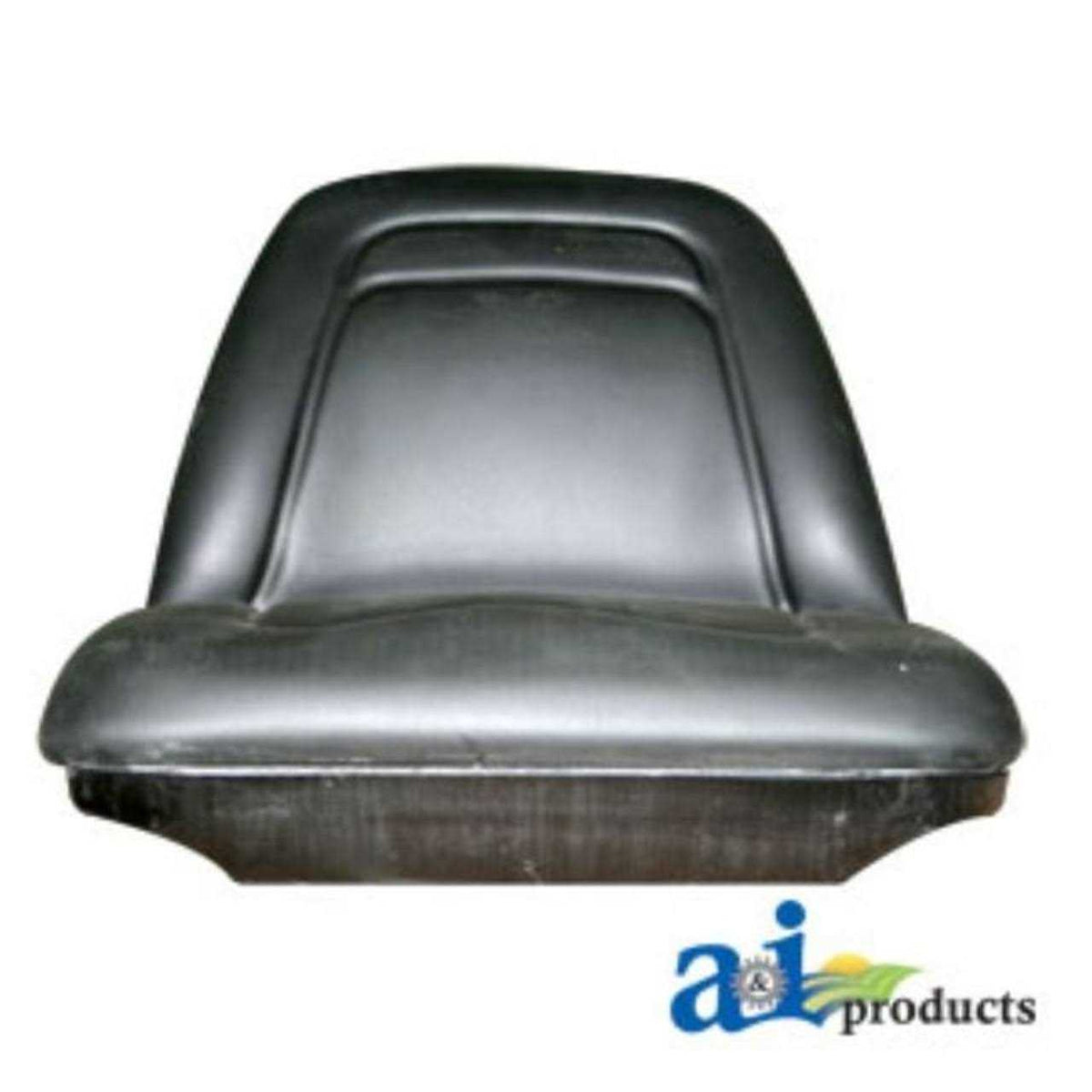 A & I Deluxe Midback Utility Lawn Mower Seat, 18 in Wide x 15.25 in Tall x 19.25 in Deep - TM555BL
