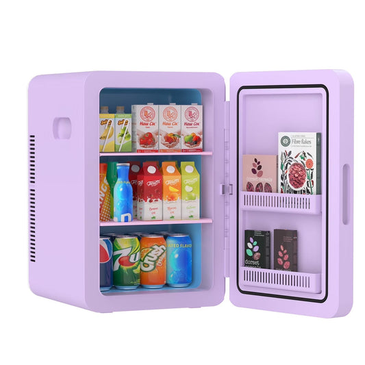 Advwin 22L Compact Mini Fridge Cooler and Warmer - Purple