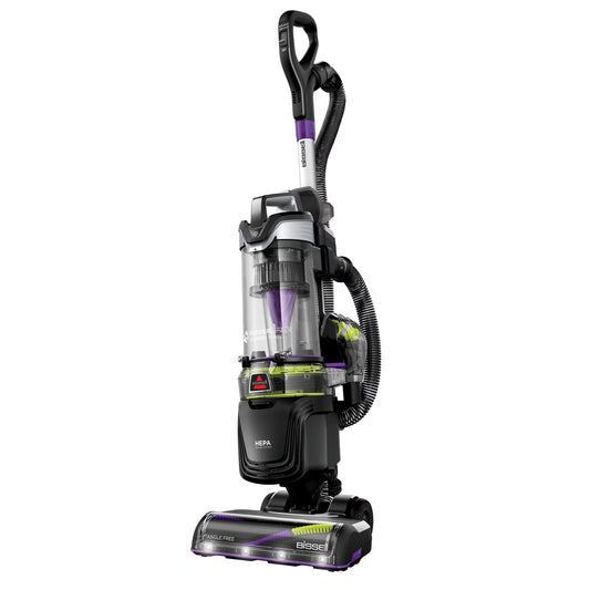 BISSELL PowerLifter Allergen Pet Rewind Upright Vacuum, Bagless, HEPA Filter, Black - 3404