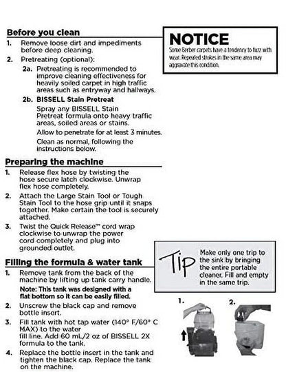 Bissell SpotClean Pet Pro Portable Carpet Cleaner - 2458