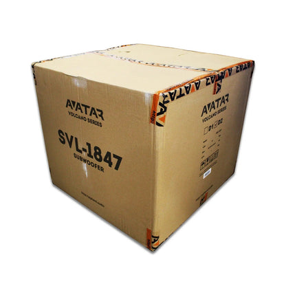 Avatar Car Audio Orange 18in Bass Subwoofer 2 Ohm 7600 Watts Peak - SVL-1847-D2