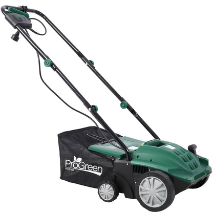 Seizeen 16-Inch Lawn Dethatcher And Scarifier - 15 Amp, 58 QT